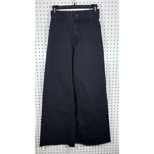 Zara wide leg denim jeans size 2